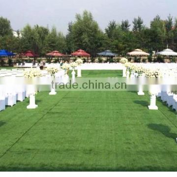 high quality synthetic carpet grass artificial grass for wedding decoration