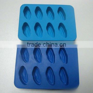 lovely lip shape silicone egg tart and chocolate mold