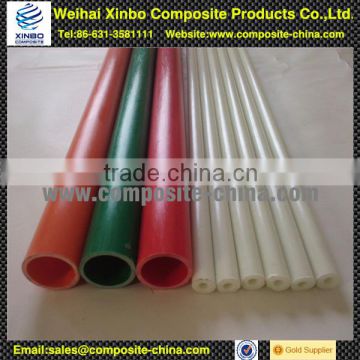 Asian high strength and electric insulation hollow round fiberglass tube