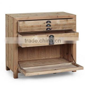 vintaeg style chest of drawers design with 1 door