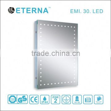 LOW energy china fog free LED shower room backlit mirror