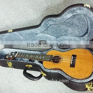 high end fiberglass leather ukulele hard case