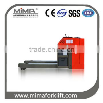 MIMA electric stand on Pallet jack with 13200 lbs load capacity and customized solutions TE60 model