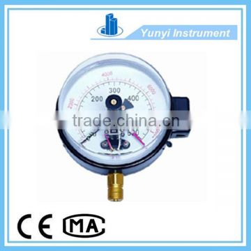 Good Quality Customized magnetic electric contact pressure gauge