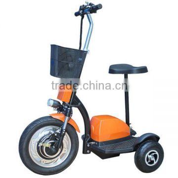 Hot selling 3 wheel electric scooter with seat