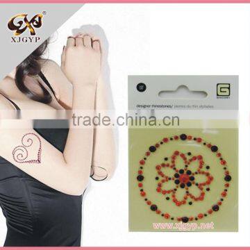 body art tattoo sticker/high quality body tattoo stickers/gem skin tattoo sticker