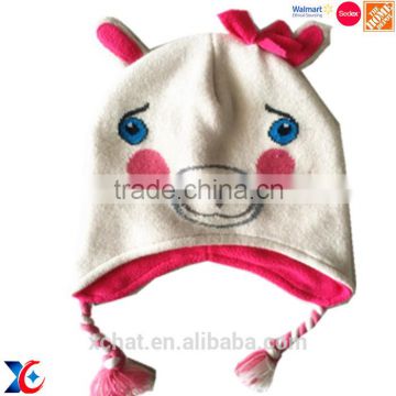 Hairwake Sedex factory new style design animal shaped ear cover hat childrens hats