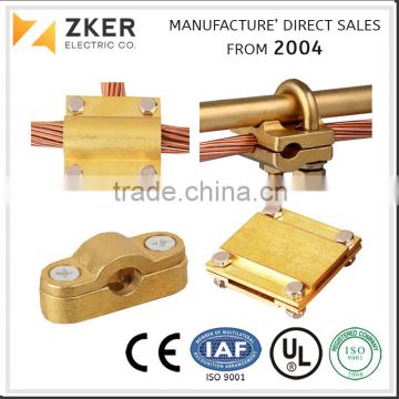 Brass Ground Rod clamp for Earthing