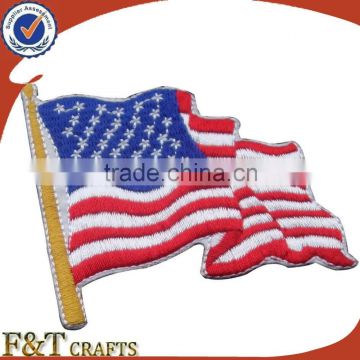 Fashion high quality cheap custom patches for different country