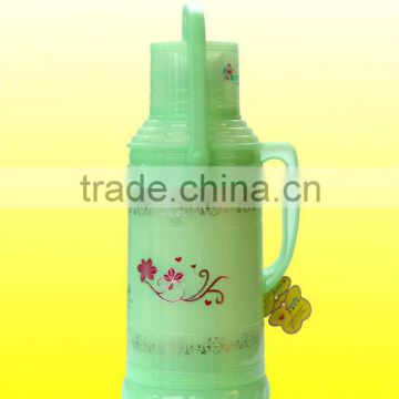 green color plastic thermoses in china chongqing brand
