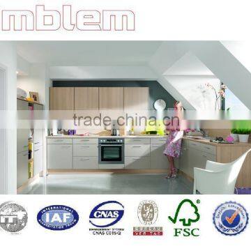 E1 Grade melamine door kitchen cabinet