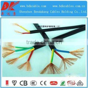 cu/pvc/pvc 450/750v control cable multi core data cable 70 mm cable