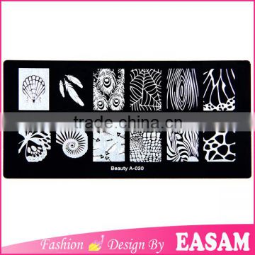 Sexy stamping nail art plate,beauty-A series nail art stamp plate