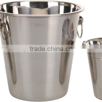 stainless steel ice bucket, stainless steel bucket