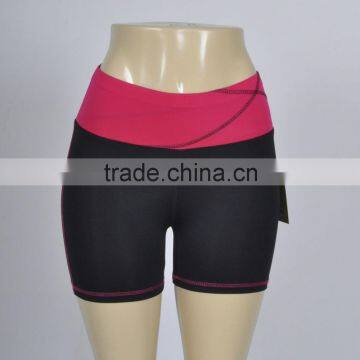 2016 Hot Sexy Women's Stretched Compression Fitness Yoga Shorts