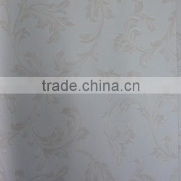 2015 new catalog pvc wallpaper for project WE0501 cheap good qulity waterproof soundproof