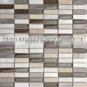 Fico new arrival GML071S, white marble mosaic