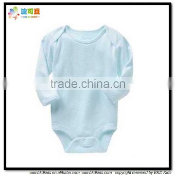 BKD soft cotton infant plain bodysuits