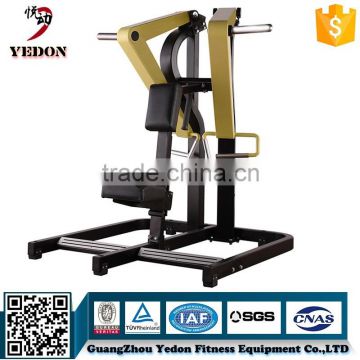 Commercial fitness back stretching machine low row