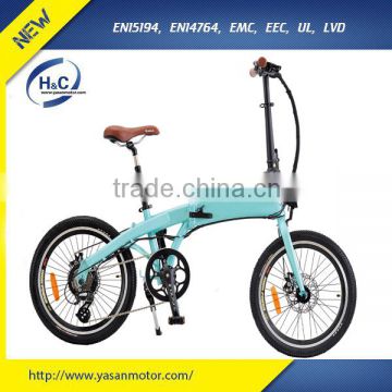 folding e bike for kids 250w good quality 8 Fun motor LCD LED displayer
