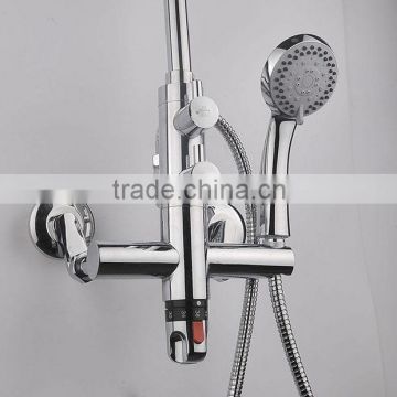 Thermostatic shower faucet set