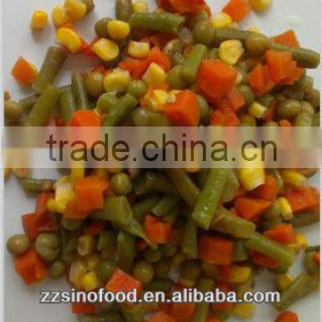 Types of Canned Mixed Vegetable in brine