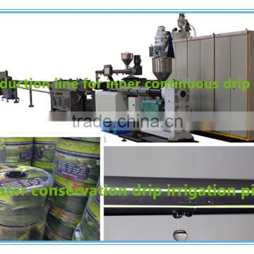Newly developed drip irrigation tape production line
