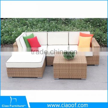 Rattan Luxury Outdoor Furniture Polyester Garden Sofas
