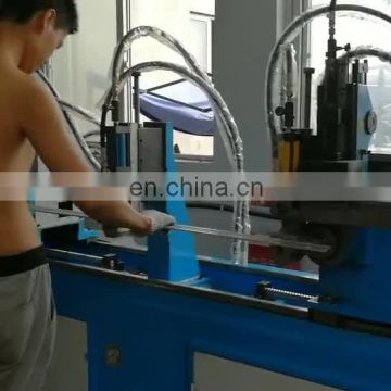 Pinghu ZHIBO hydralical bilateral bending corner machine