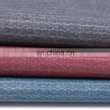 600D PU coated honeycomb/football cationc fabric for bags