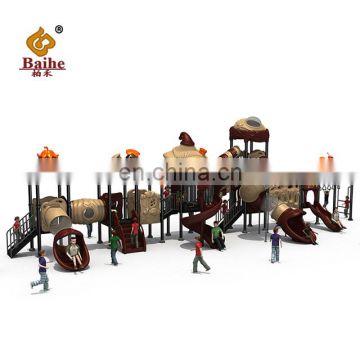 Custom Tunnel Bridge Combination Playground Large Outdoor Playground Slide