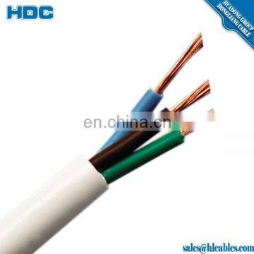 60227 IEC 56 HVKF wire 2C X 0.5 mm 0.75mm 2 3 cores soft copper PVC insulation and sheath