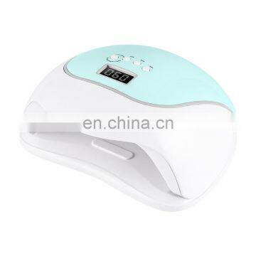 Customizable Color 120W Nail Lamp for Manicure UV LED Nail Dryer with Smart Sensor