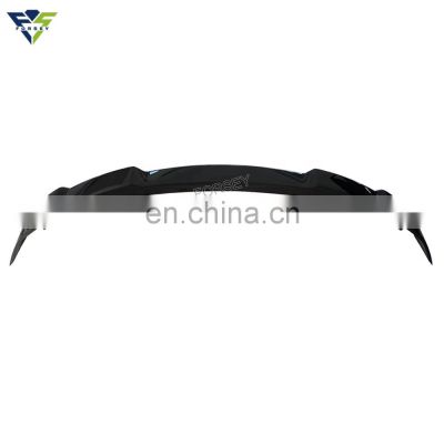 FIT for 2018-2021 T-oyota Camry ABS black/white Tail Trunk Spoiler Wing Lip Trim