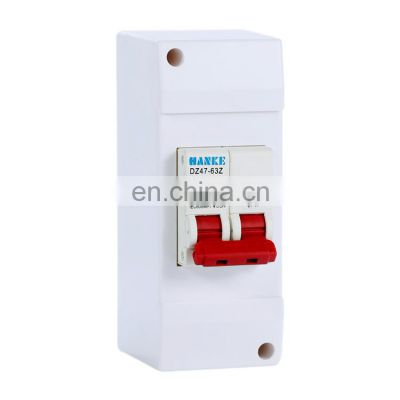 DZ47-63  with cover  2P 5A-40A 50A-63A  AC230/240 Home Mini Circuit Breakers