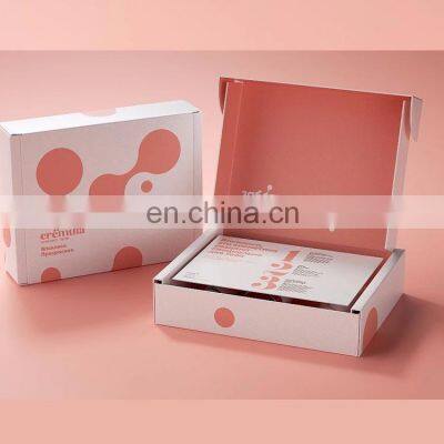 custom kraft pink big storage recycled craft cheap packaging paper gift box for dress