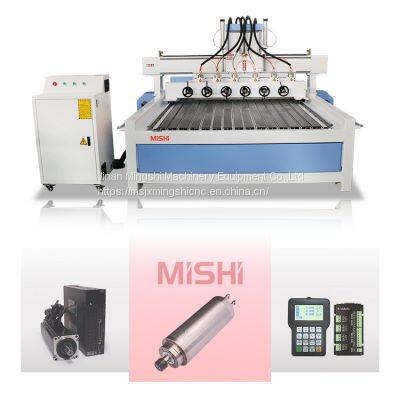 4 Axis 3D CNC Wood Router Engraving Machine for Mold, Door, Cabinet