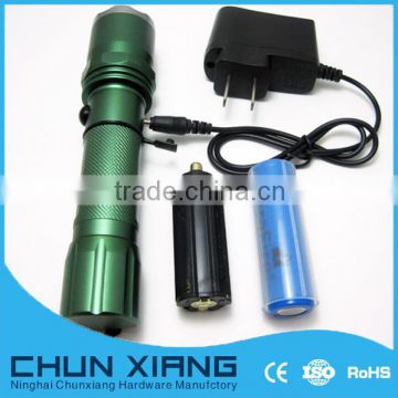 CX-225 3W zoomable swat flashlight with CE