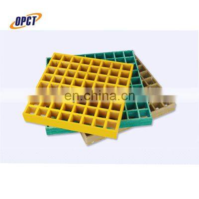 Anti slip cover panel frp grating platform walkway application with corrosion resistant