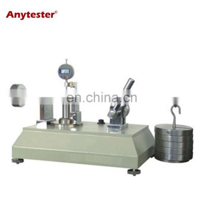 ISO 9863 geotextile Thickness Tester
