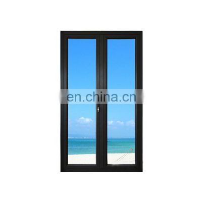 Aluminum alloy double swing doors have good water tightness and air tightness
