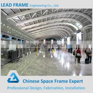 Professional design light steel fabrication airport construction