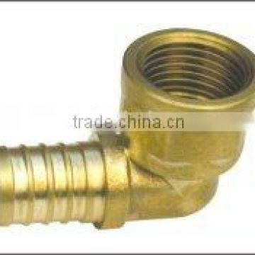 The high quality pex pipe fitting brass female elbow