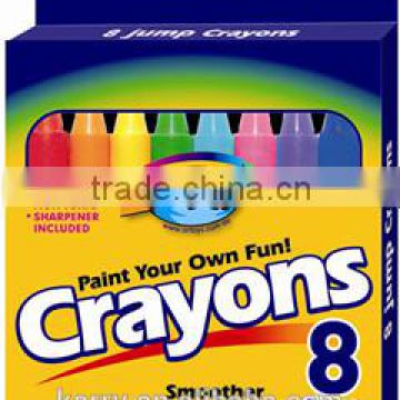 8 Pens Crayons In 1.1 Cm In Diameter B0011