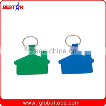 Cute Plastic Key Tag for Promotion