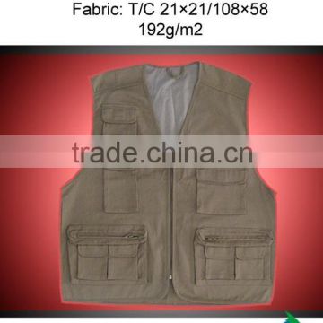 mulity pockets fishing vest