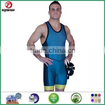 Custom Team Sublimated Singlet With Mesh Panel