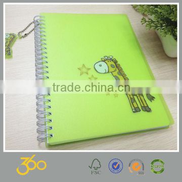 Customized handmade spiral notebook printing ,exercise notebook