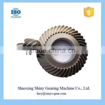 OEM Shiny Speed Reducer Spiral Bevel Gear