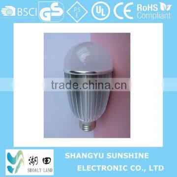 2013 new products LED bulb 7W 9W E27 ,E26,B22